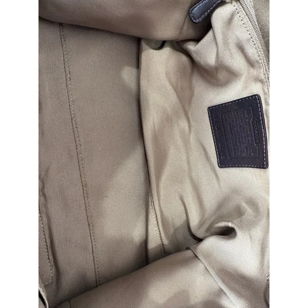 Coach Y2K Signature Brown Chelsea Duffle Handbag